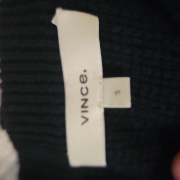 Vince woman's navy blue wool sweater - Picture 5 of 5